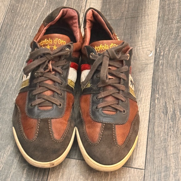 Authentic Pantofola d'Oro signature designer men’s sneakers sz 14 - Picture 4 of 13